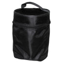 Compact black carrying case with zipper and handle for MFH Brand Petrol Stove camping burner kit storage.