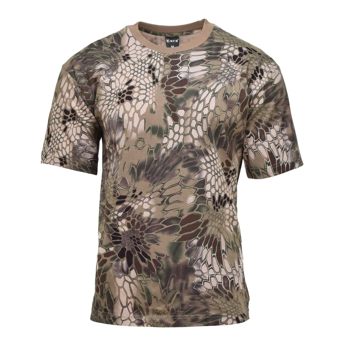MFH Brand U.S. Military T-shirt Kort ärm undertröja Snake FG Camo Base Layer