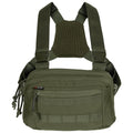 MFH Chest Pack Recon Tactical Chest Bag Molle Organizer System Flerfärgad