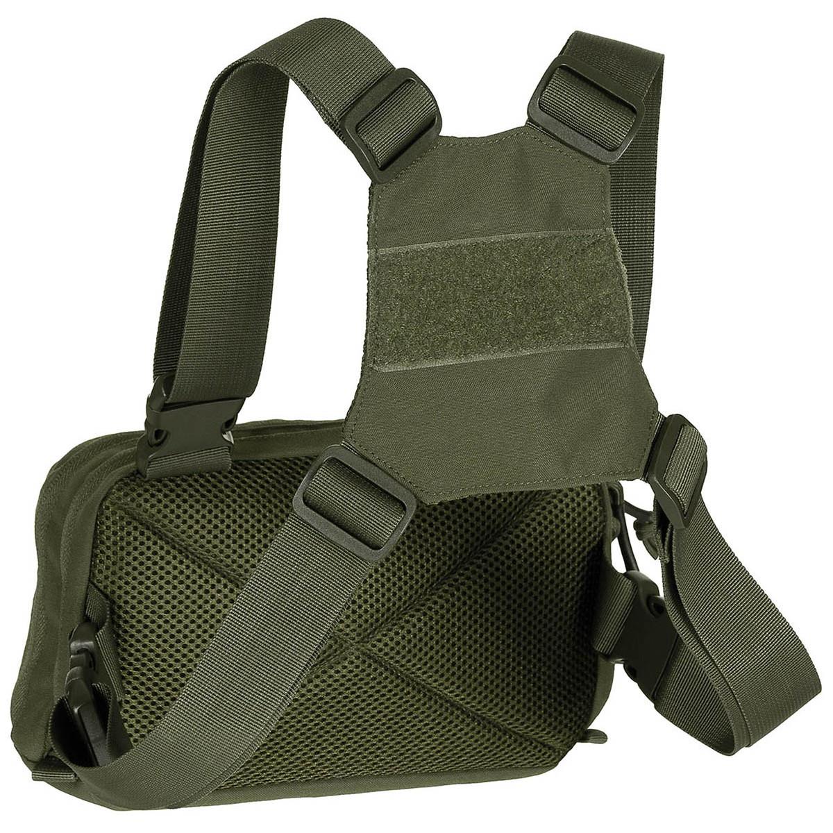 MFH Chest Pack Recon Tactical Chest Bag Molle Organizer System Flerfärgad