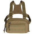 MFH Chest Pack Recon Tactical Chest Bag Molle Organizer System Flerfärgad
