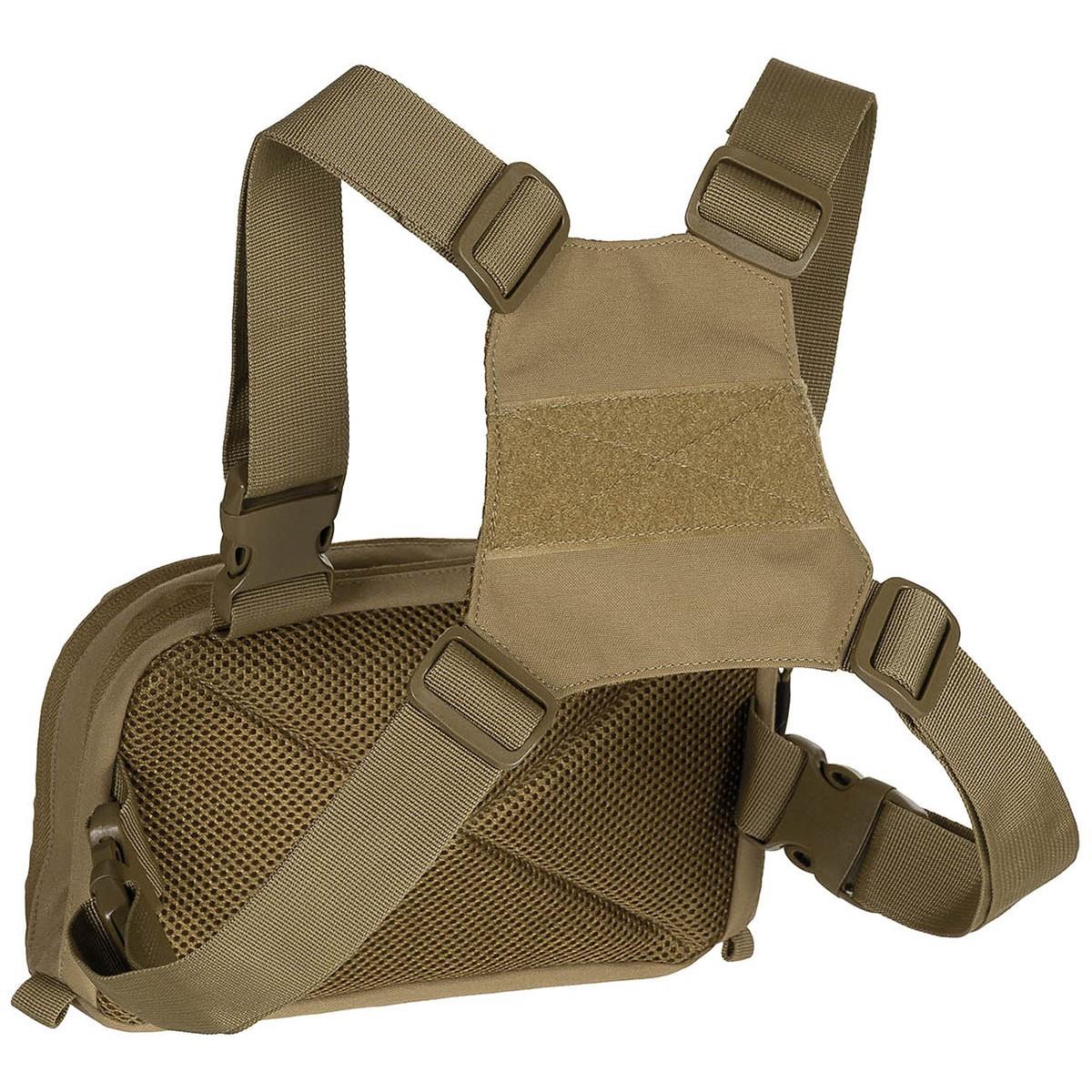 MFH Chest Pack Recon Tactical Chest Bag Molle Organizer System Flerfärgad