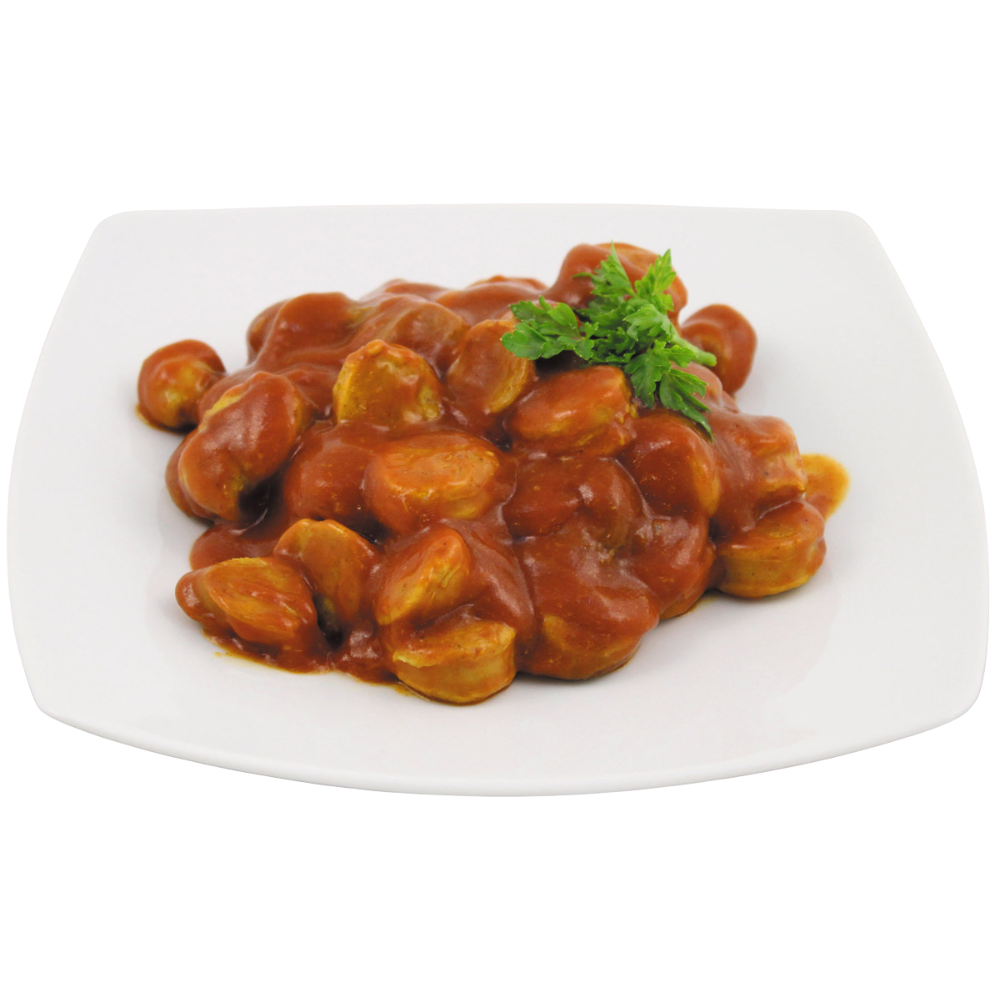 MFH Currykorv 400 g konserverad utomhuscampingmat Lång hållbarhetstid