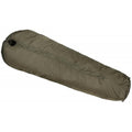MFH Mummy Sovsäck 2 Layer Fyllning 3 Seasons Kompressionssäck Oliv