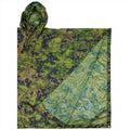 MFH Poncho Tält huva pu belagd rip stop material lätt m05 kamouflage
