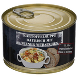 MFH Potatissoppa Wienerkorv 400g Konserverad utomhuscampingmat Lång hållbarhetstid