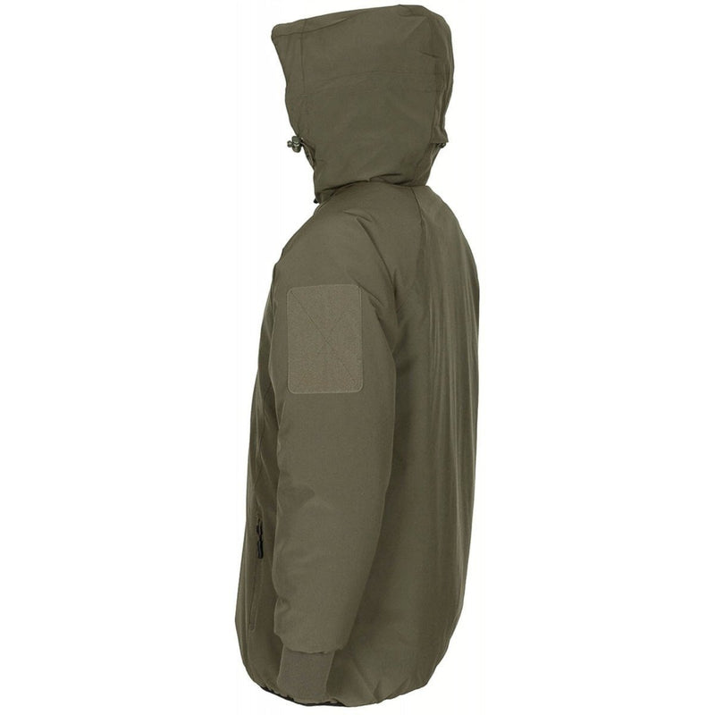 MFH Reversible Thermal Jacket Water Repellent Insulated OD Green Black - GoMilitar