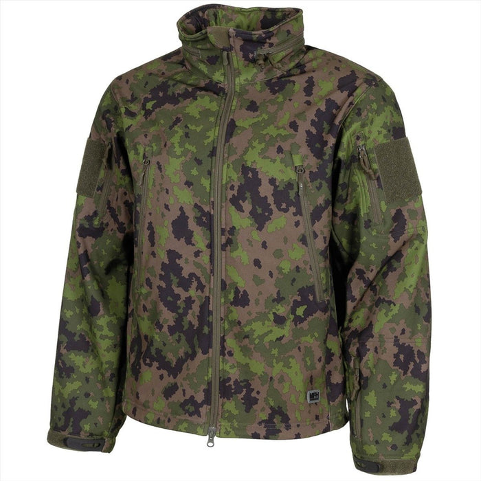 MFH Scorpion Softshell Jacka Vattenavvisande Vindtät Andas M05 Camo - GoMilitar