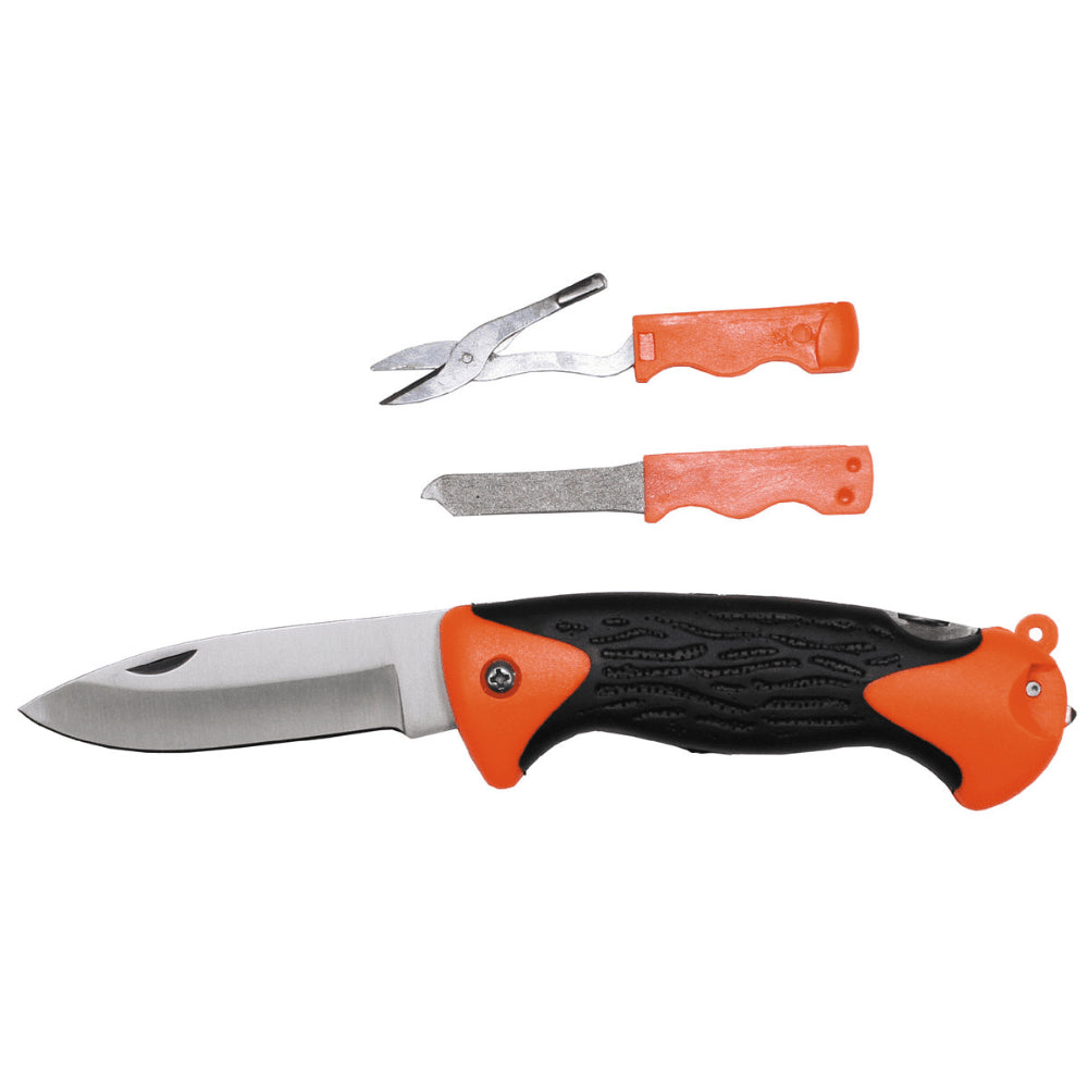 MFH Special 27 delar Survival Kit Verktygslåda Orange Camping Outdoor