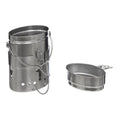 MFH Swedish Army Trangia Mess Kit Repro M40 Rostfritt stål 1.5L campingbrännare