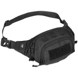 MFH Tactical Waist Pack 1,8L Justerbart Bälte 120cm Flera fickor Svart