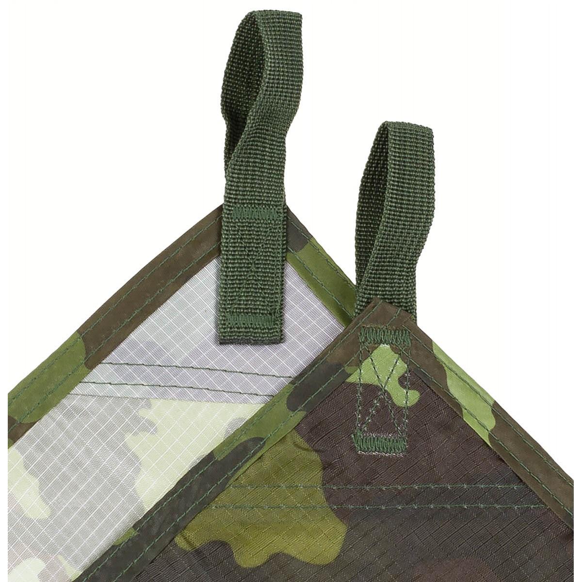 MFH tarp Extreme M95 kamouflage presenning vattentät skydd vindtäckt tält nytt