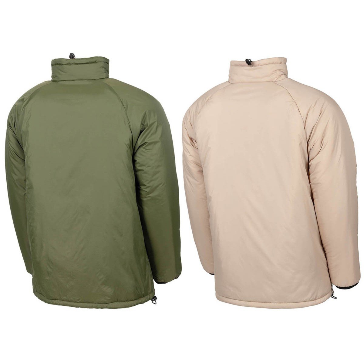 MFH Thermal Jacket Isolerad Vändbar elastisk ärmslut Oliv Khaki