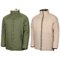 MFH Thermal Jacket Isolerad Vändbar elastisk ärmslut Oliv Khaki