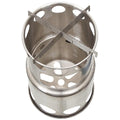 MFH Travel rostfritt stål matlagningsset camping mess kit treking vandring kruka