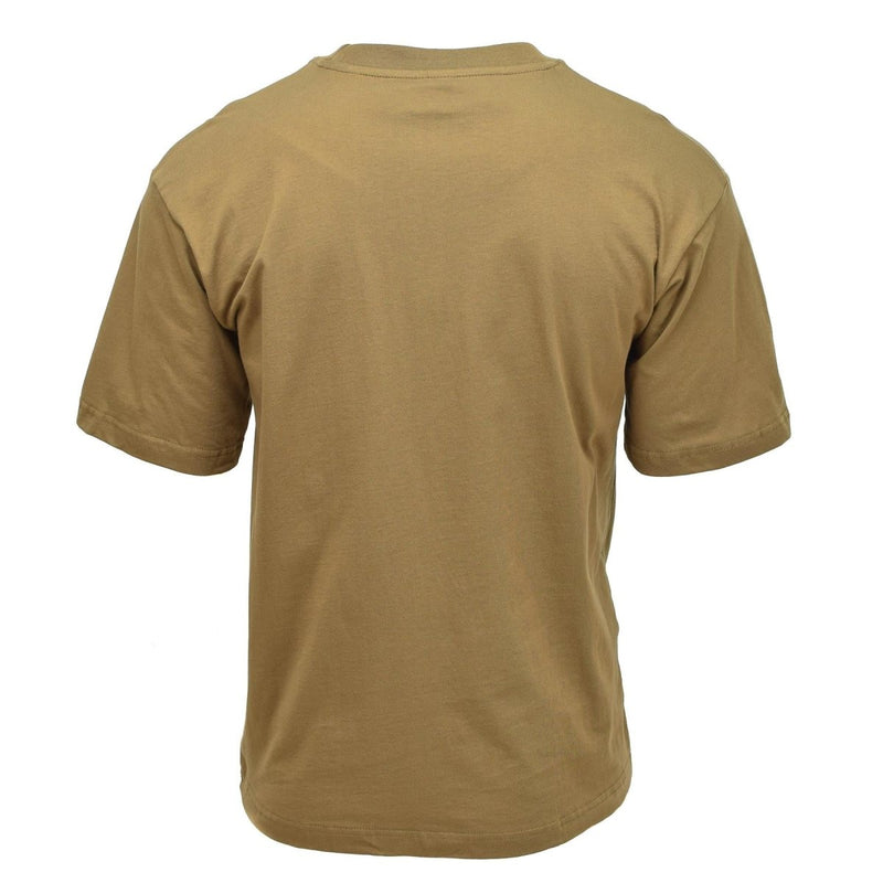 MFH U.S. Military-Style T-shirt Undertröja Robust Lightweight Breatble Coyote