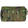 MFH Utility Pouch Large 2-vägs Zip MOLLE Fästremmar M05 Camouflage