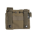 Mil-Tec Admin Pouch Molle Attachment Falllamp Pen Notebook Pocket Olive