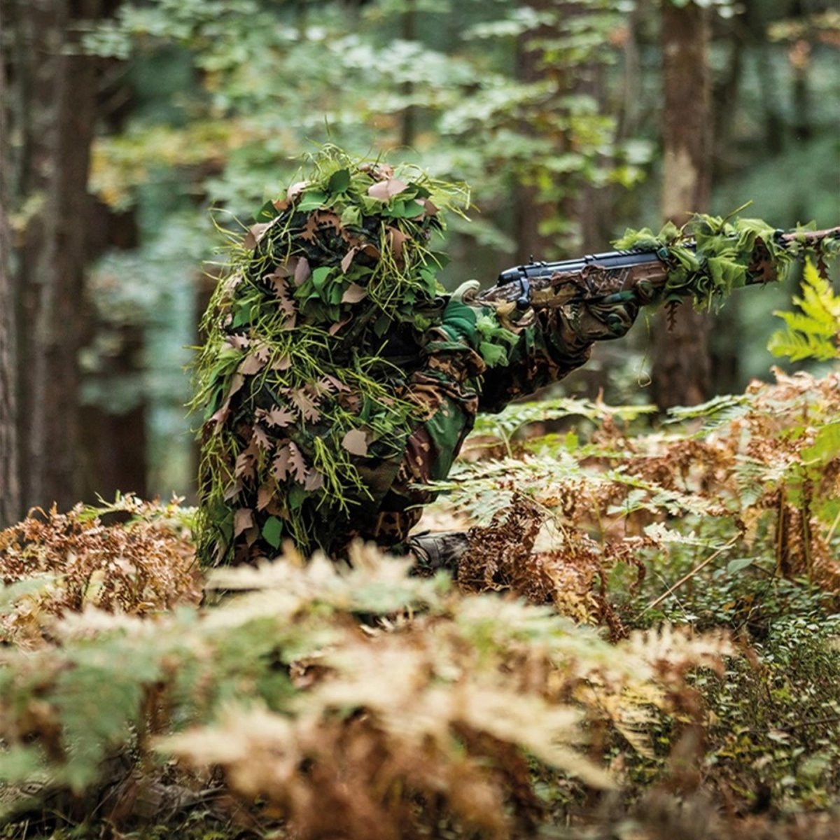 MIL-TEC All Purpose Camouflage Pack Lättvikts Ghillie 315 Leaf Elements