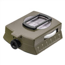 MIL-TEC Army Compass Metal Casting Viewfinder Included Case Navigation Olive - GoMilitar