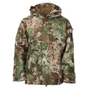 MIL - TEC army rain wet weather jacket Gen II with fleece liner waterproof hooded - GoMilitar