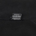 Mil-tec armé stil fleece pullover kall väderjacka sportkläder tröja svart