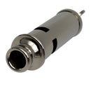 Mil-Tec Bobby Signal Whistle Nickel Plated Brass Lightweight Hållbar grå