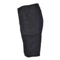 Mil-Tec Brand German Army Style Black Prewashed Molskin Bermuda Military Shorts