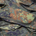 Mil-Tec Brand Jacket Ripstop Smock German Army Flecktarn Camo Parka herrkläder