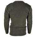 Mil-tec varumärke män tröja tyska pullover commando jumper oliv od tröja ull