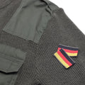 Mil-tec varumärke män tröja tyska pullover commando jumper oliv od tröja ull