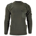 Mil-tec varumärke män tröja tyska pullover commando jumper oliv od tröja ull