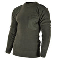 Mil-tec varumärke män tröja tyska pullover commando jumper oliv od tröja ull