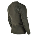 Mil-tec varumärke män tröja tyska pullover commando jumper oliv od tröja ull