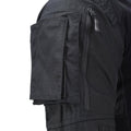 Mil-Tec Brand Military Style Black Tactical Field Troops Combat Shirt Type 2