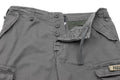 Mil-Tec Brand Military Style Olive Prewashed Molskin Paratrooper last Shorts