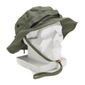 Mil-Tec Brand Military Style Ripstop Olive Boonie Hat Lightweight Camping Cap