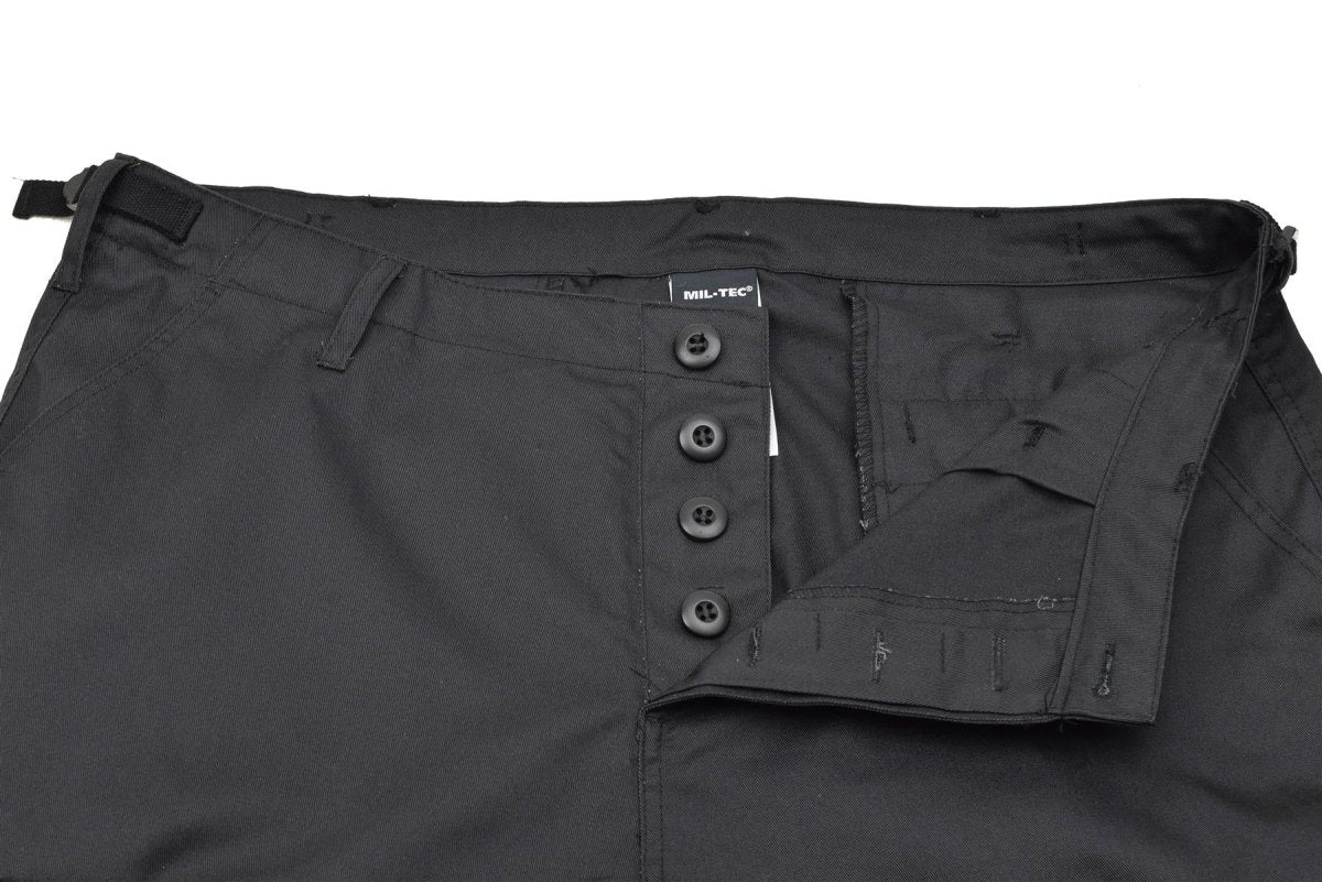 Mil-tec varumärke militärstil trupper Bermuda Combat Uniform Army Shorts Black
