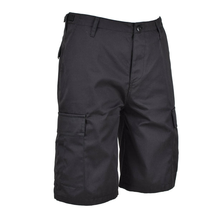 Mil - Tec Brand Military Style trupper bermuda strid uniform army shorts svarta - GoMilitar