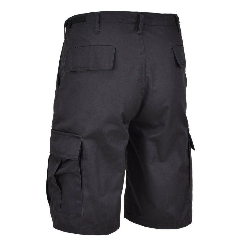 Mil - Tec Brand Military Style troops bermuda combat uniform army shorts black - GoMilitar