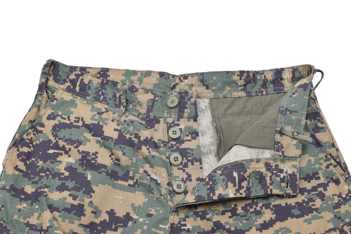 Mil-Tec Brand U.S. Army Style Digital Woodland Camo Pants Field Troop Byxor