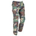 Mil-Tec Brand U.S. Military Style Woodland Camo Ripstop Soldiers BDU Cargo Pants