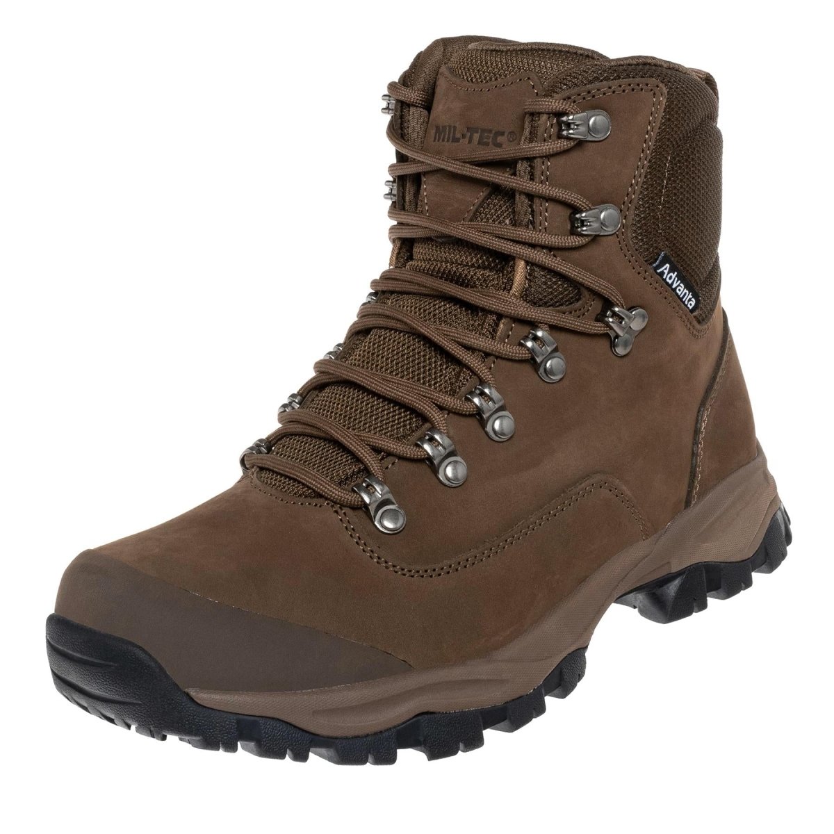 MIL-TEC BW Tactical Combat Boots Vattentät Andas Advanta Outdoor Brown