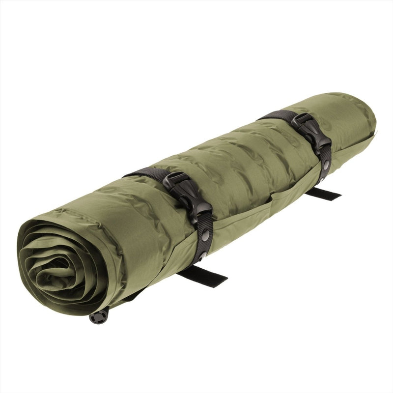 Mil-Tec Camping Sleeping Pad 186cm Självuppblåsbar Thermo Waffle Madrass