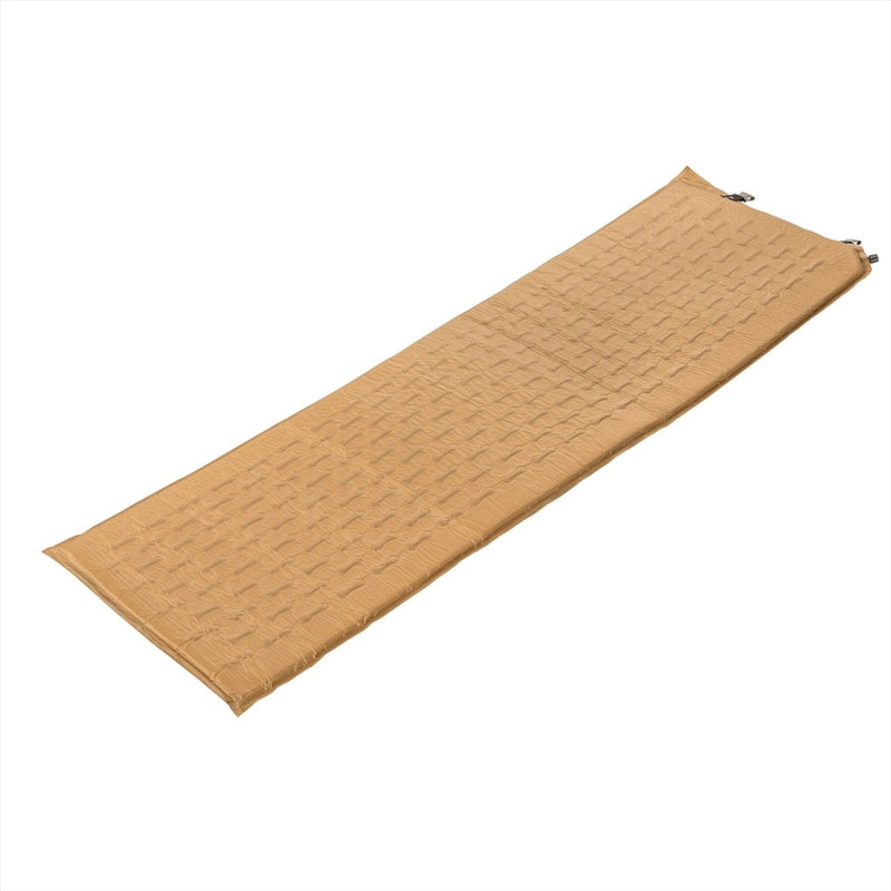 Mil-Tec Camping Sleeping Pad 186cm Självuppblåsbar Thermo Waffle Madrass