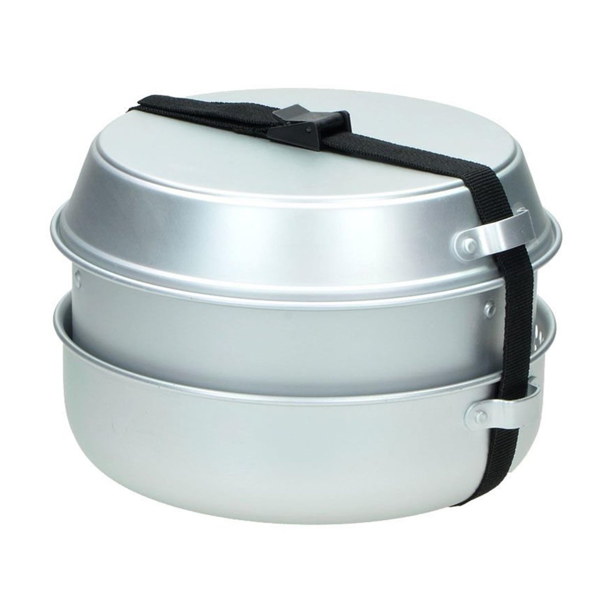 MIL-TEC CAMPING STOVE SET utomhus köksredskapskit Alkoholbrännare Aluminiumpanna