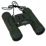 MIL-TEC Compappible Binoculars 10x25 Clear View Protective Nylon Bag Camo
