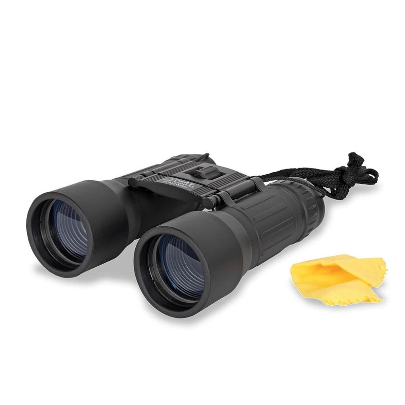 MIL-TEC Collapsible Binoculars 10x42 Diopter finjustering som bär påse svart