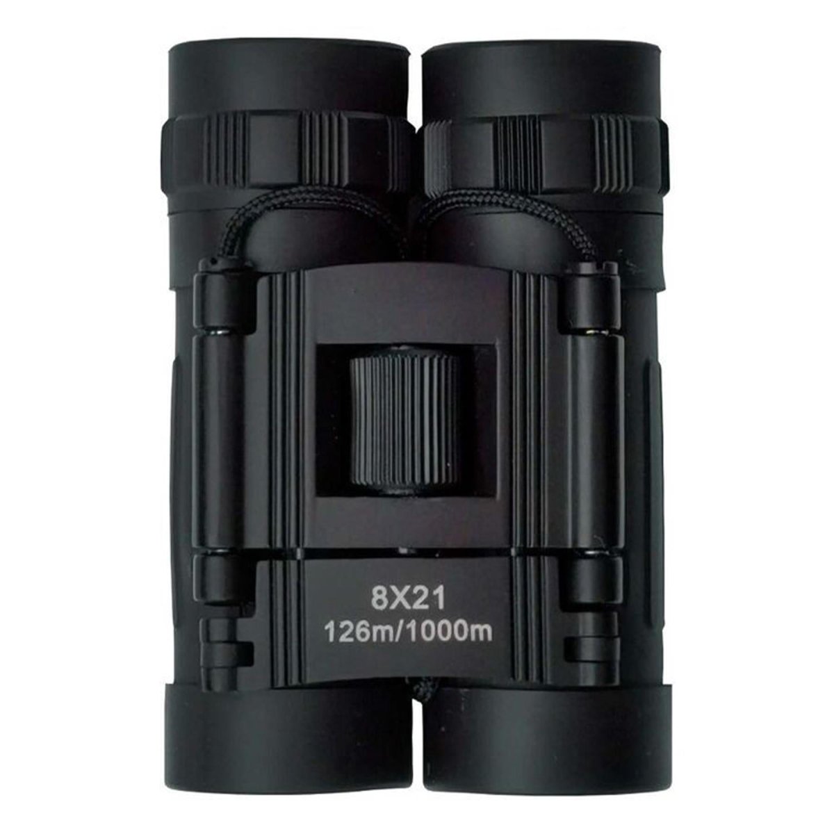 MIL-TEC Collapsible Binoculars 8x21 Synfält 126M Nylonpåse ingår svart