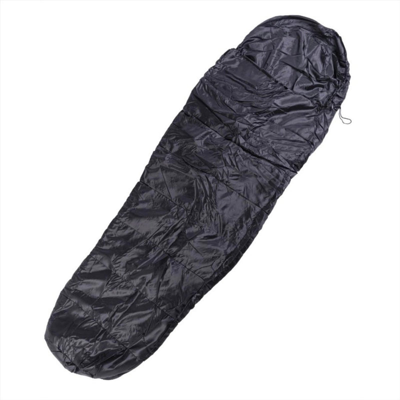 MIL - TEC COMMANDO Sleeping Bag 225cm 2 Way Zipper Left Side Lightweight - GoMilitar